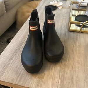 Hunter rain boots